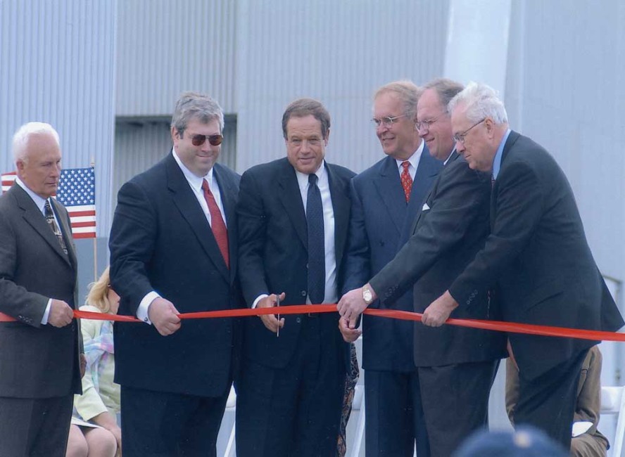 Ribbon cutting ceremony at American Rock Salt